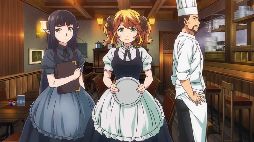 Moonlight Summoner's Anime Sekai: Restaurant to Another World 異世界食堂, isekai shokudou papel de parede HD