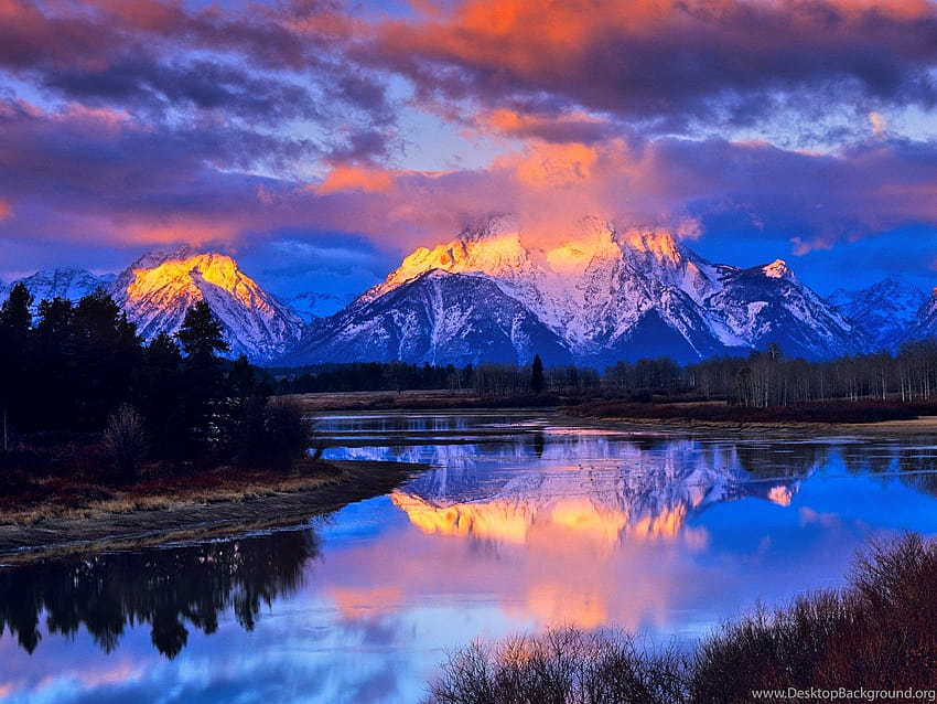 Excellent Grand Teton National Park Backgrounds, Jackson Lake Grand 