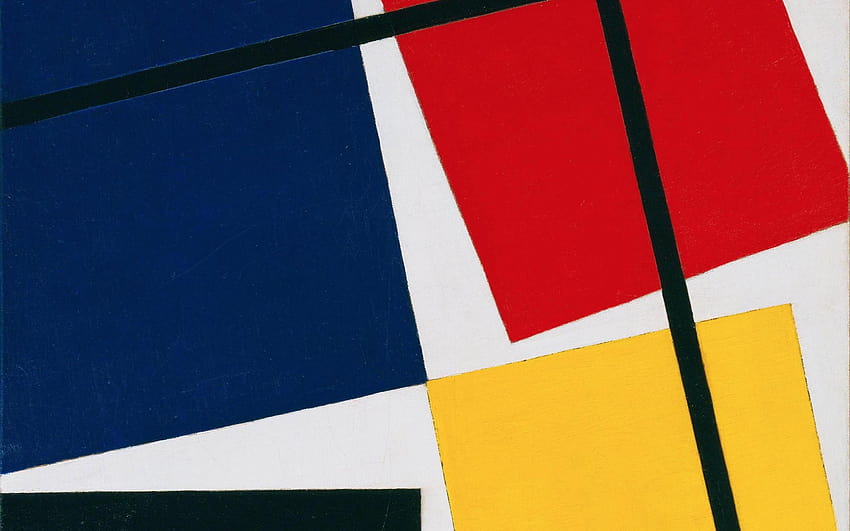 : Artistic, Abstract, Mondrian HD wallpaper
