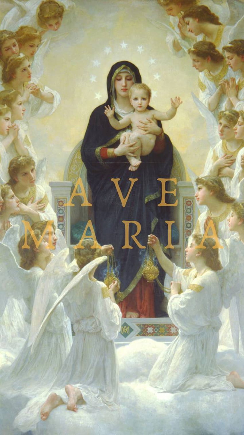 Ave Maria autorstwa avilla1047 Tapeta na telefon HD