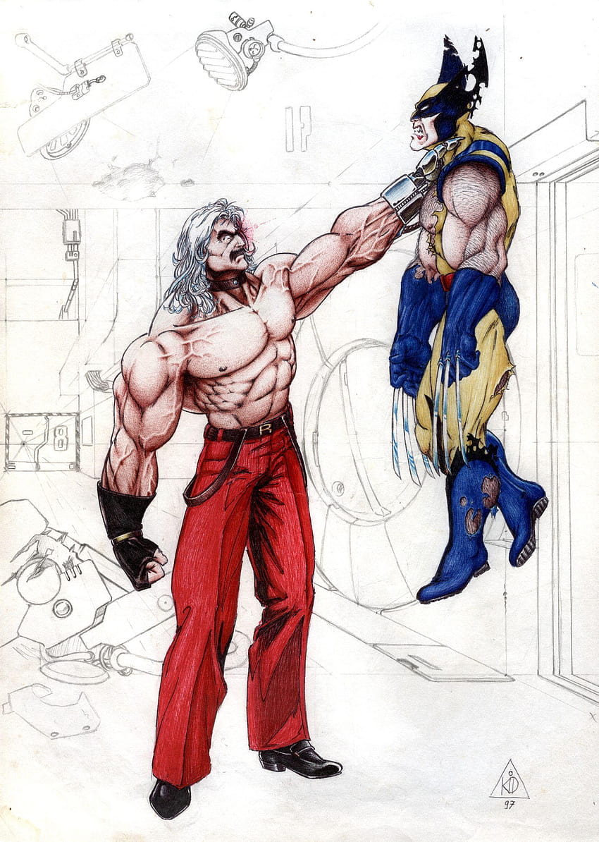Omega Rugal x Wolverine โดย Dekki0n, rugal bernstein วอลล์เปเปอร์โทรศัพท์ HD