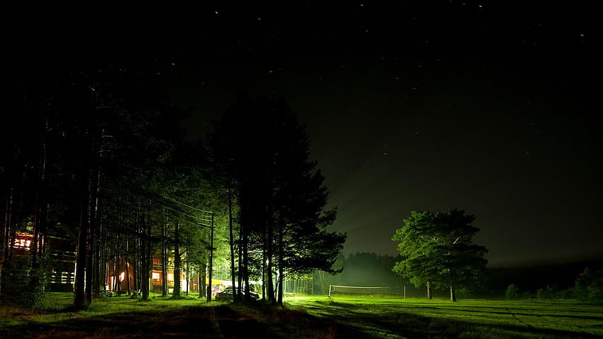 Noche en un campamento de verano 1920x1080 Full 1920x1080, tranquilidad de verano fondo de pantalla