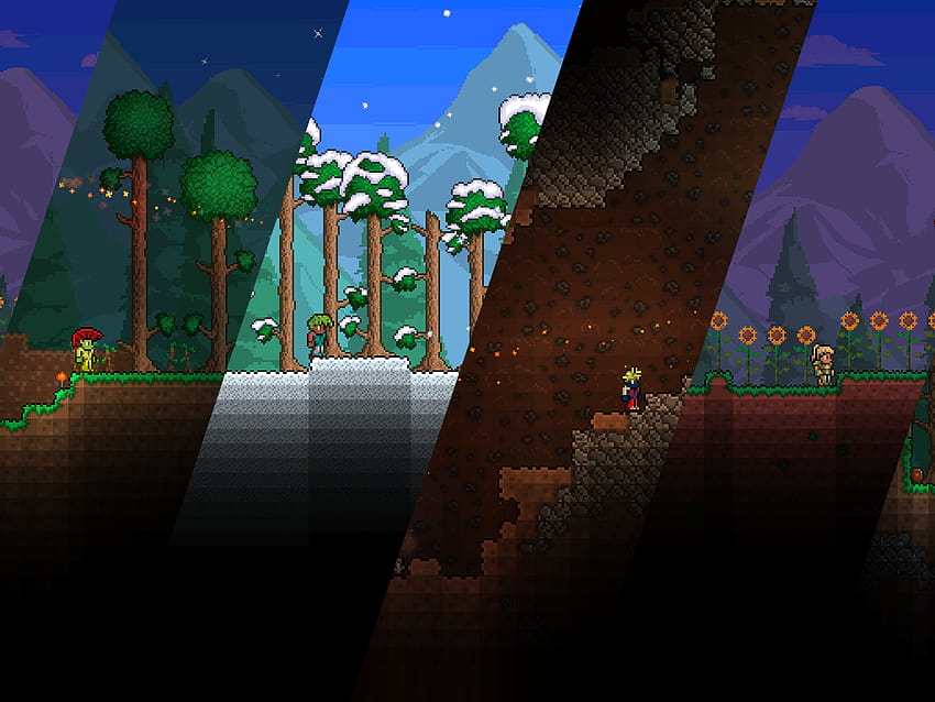 Updates to the console and mobile versions of Terraria HD wallpaper