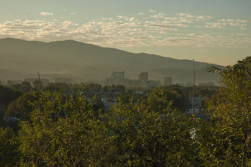 Boise morning, morning haze HD wallpaper | Pxfuel