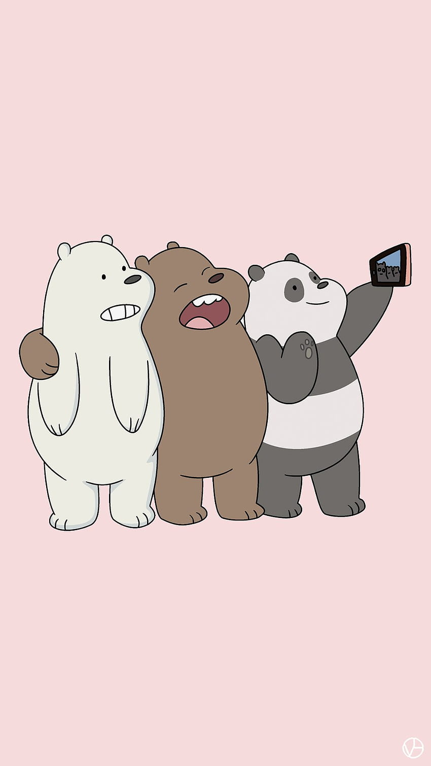 When your friends force you to smile. Me:Ice Bear Smile That smile, tumblr cute bear bears HD phone wallpaper