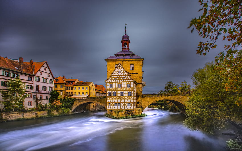 Bamberg Is A City In Northern Bavaria Germany Landscape graphy For Mobile Phones And Computer 3840x2400 : 13 HD wallpaper