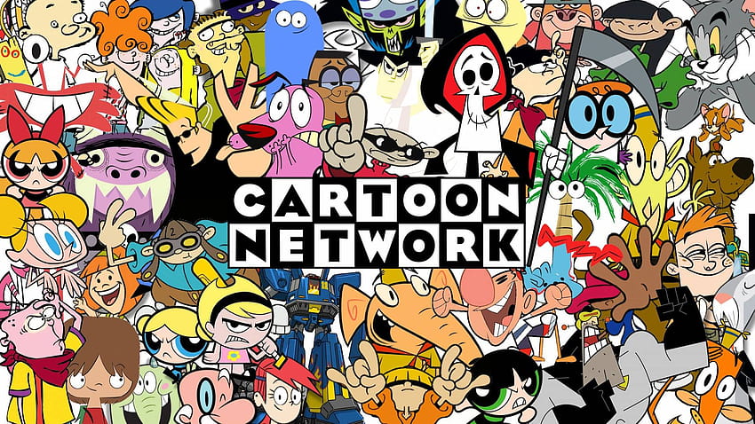 Gemischter Cartoon, Bösewicht-Cartoon-Computer HD-Hintergrundbild