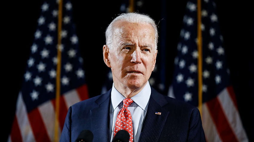 Biden rechaza las afirmaciones de prueba de Trump, califica la respuesta del coronavirus de 'incompetente', Joe Biden, presidente de EE. UU. fondo de pantalla