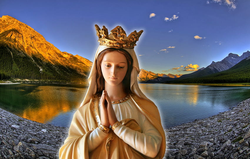 1830x1167px Holy Mary แม่พระแม่มารีผู้ศักดิ์สิทธิ์ วอลล์เปเปอร์ HD