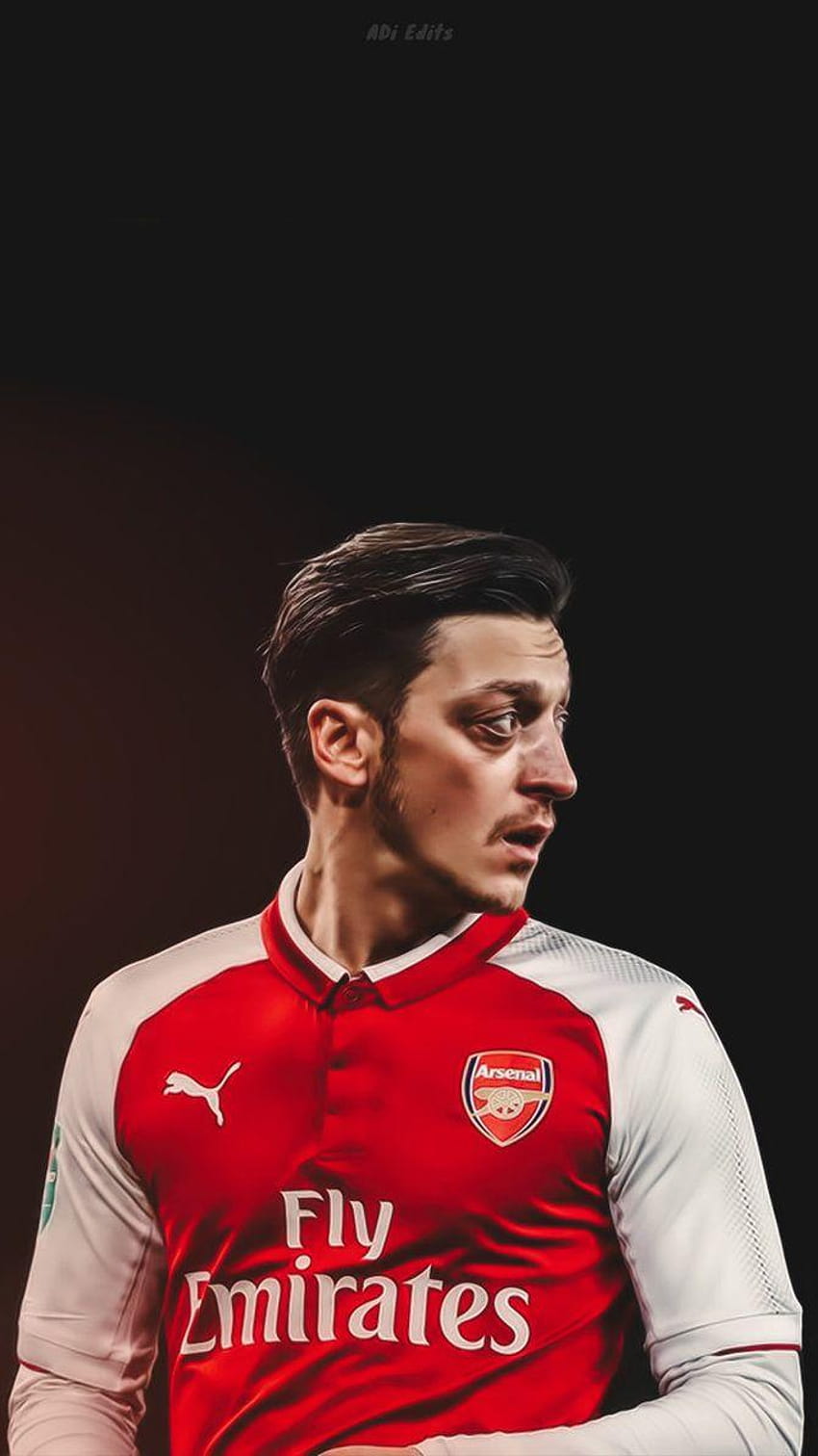Mesut Ozil Arsenal Lockscreen di adi Sfondo del telefono HD