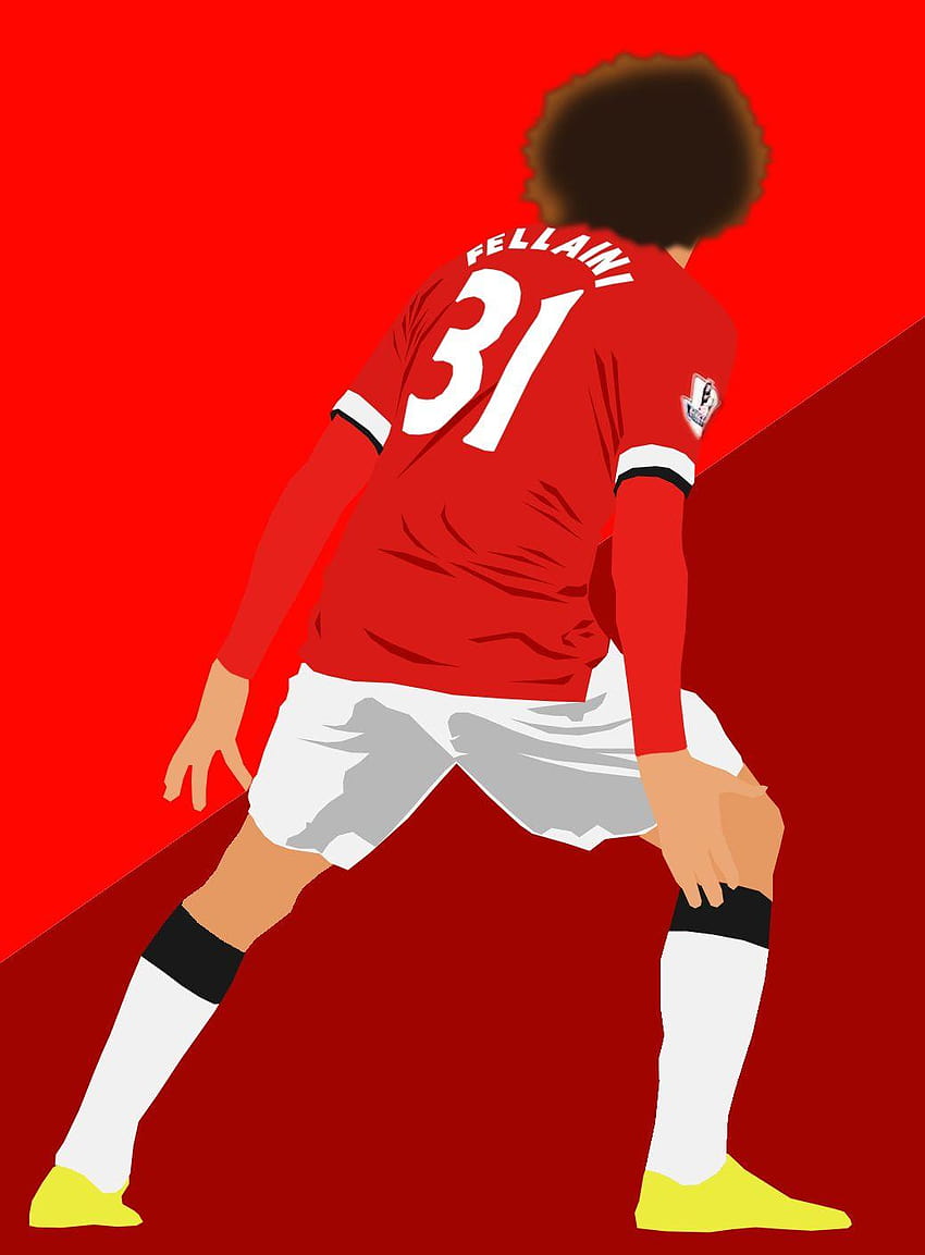 Made some minimal iPhone 6 of some of the lads... If, fellaini HD phone wallpaper