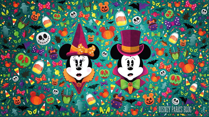Halloween Mobile, mickey mouse happy halloween HD wallpaper