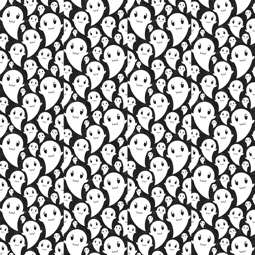 Go Back For Ghost Pattern Backgrounds [1000x1000] for your , Mobile & Tablet, halloween cute patterns HD phone wallpaper