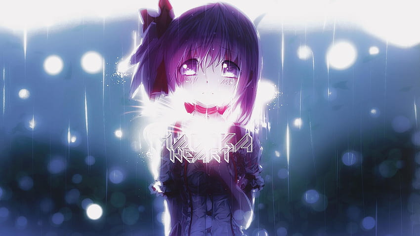 Anime Eyes Crying 2, trauriges Anime-Mädchen weint HD-Hintergrundbild