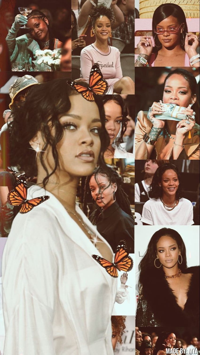 Rihanna, beautiful girls aesthetic HD phone wallpaper