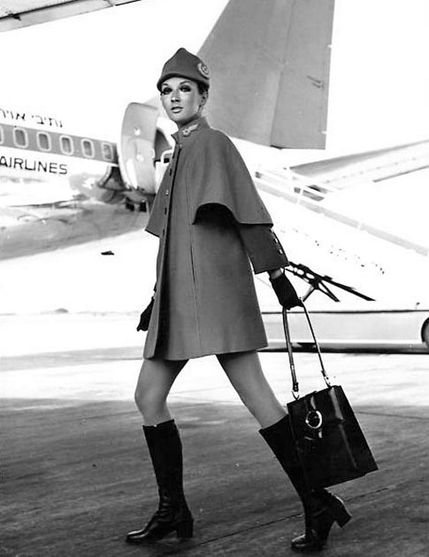 Vintage Stewardess Papel de parede de celular HD