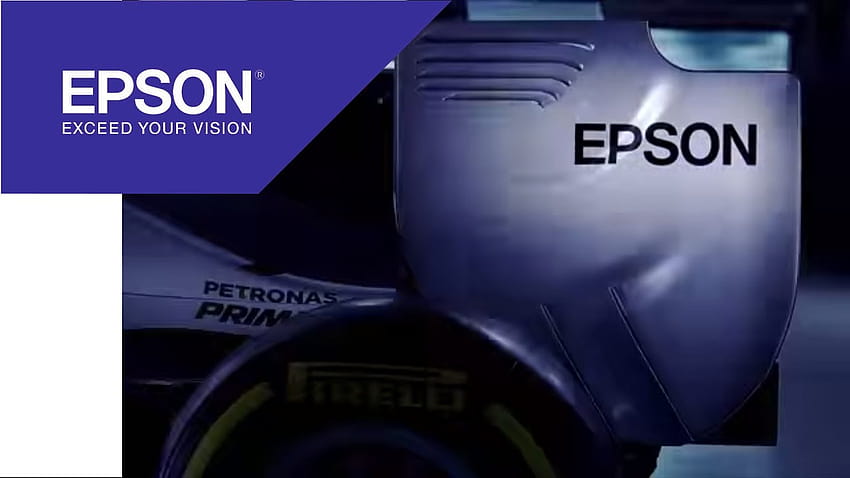 Proud sponsors of the MERCEDES AMG PETRONAS F1 team, epson HD wallpaper