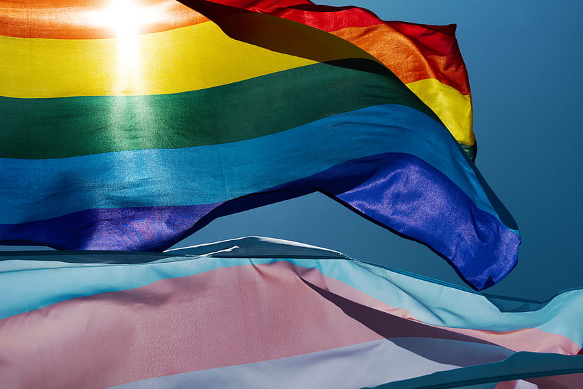 Il programma Keck School offre supporto, tutoraggio per studenti LGBTQ+, bandiera del gay pride Sfondo HD