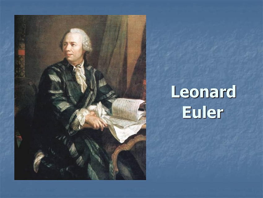 Leonard Euler., leonhard euler HD wallpaper