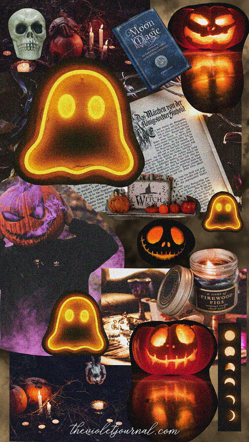 1 iPhone for Fall, halloween collage aeshetic HD phone wallpaper | Pxfuel
