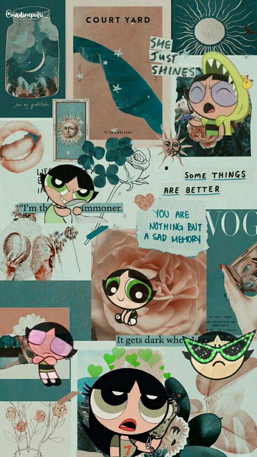 Aesthetic, the powerpuff girls buttercup HD phone wallpaper