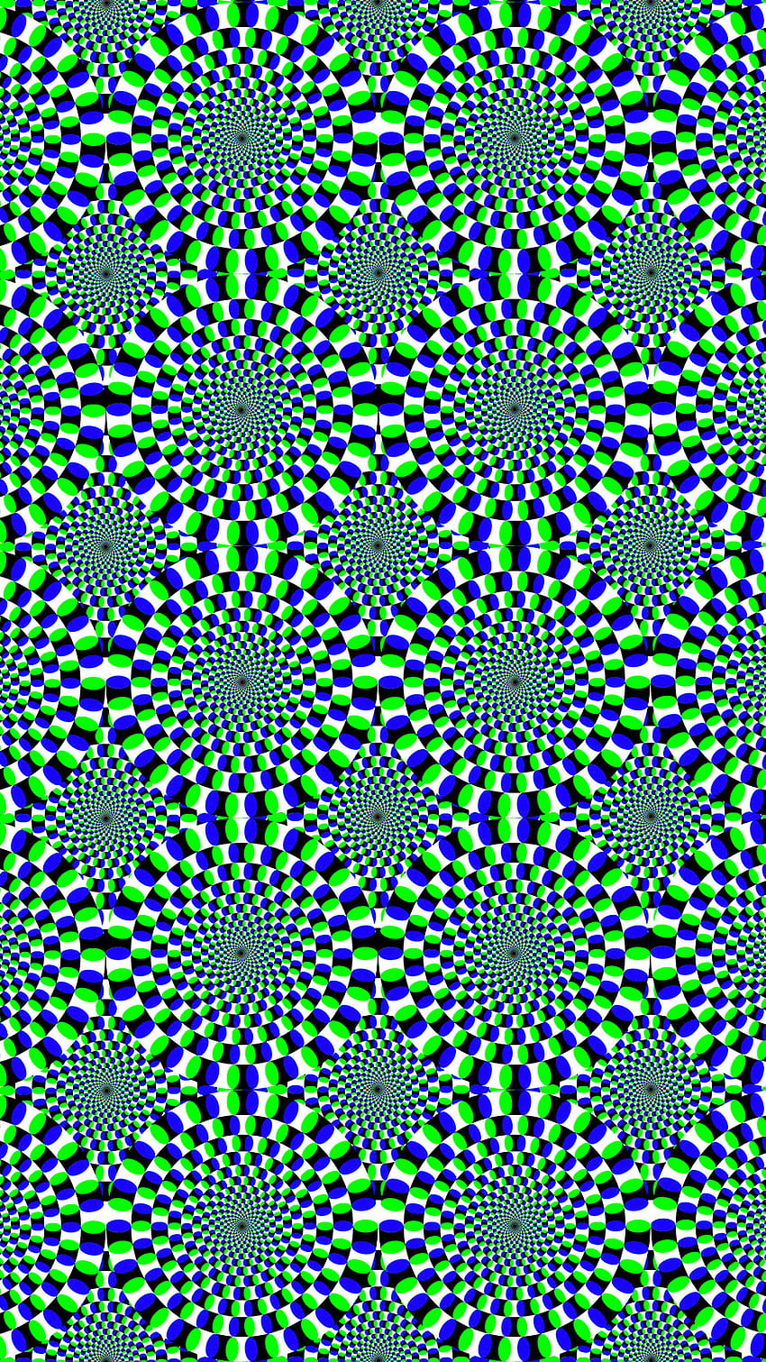 Trippy Optical Illusions That Appear to be Animated, moving optical illusions HD phone wallpaper