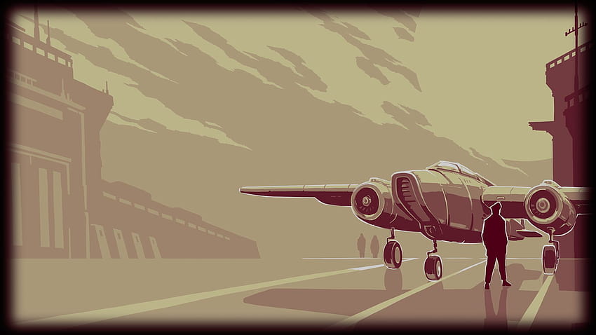 : Luftrausers, sepia, dieselpunk, video games 1920x1080 HD wallpaper