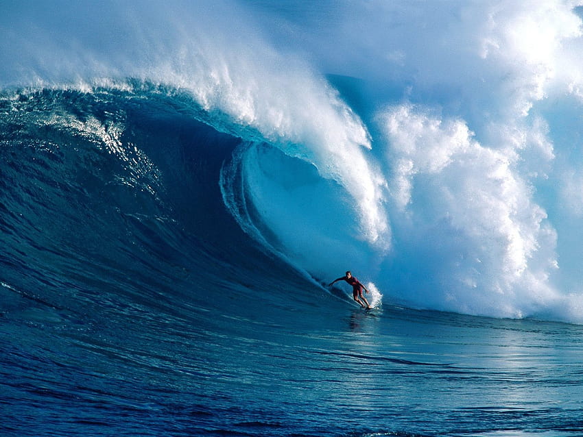 Surf de ondas grandes, ondas grandes papel de parede HD