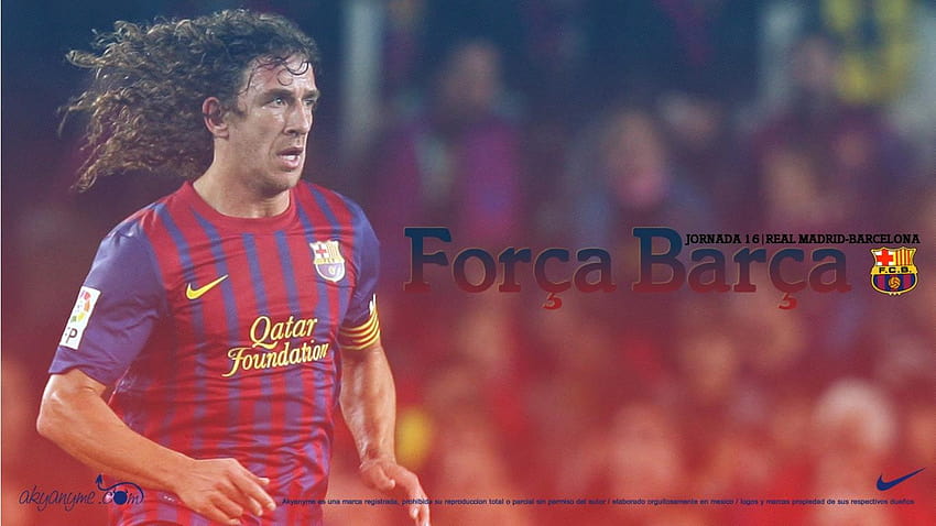 Barsa Para Un Bar Carles Puyol Fc Barcelona, ​​ fondo de pantalla | Pxfuel