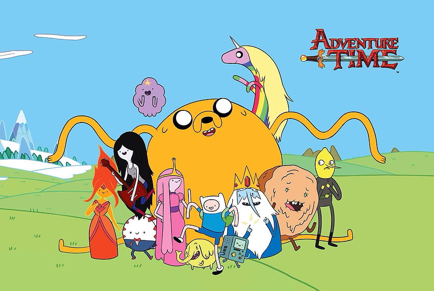 adventure time characters anime HD wallpaper