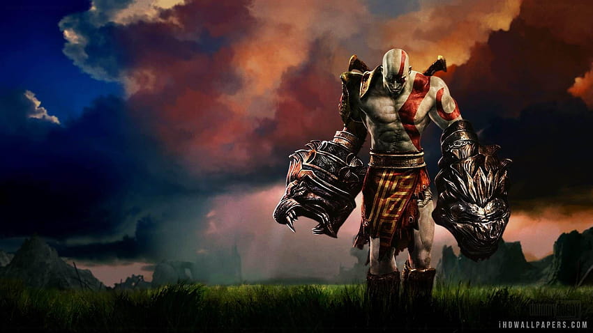 Kratos 1920×1080 Kratos, espadas del caos fondo de pantalla
