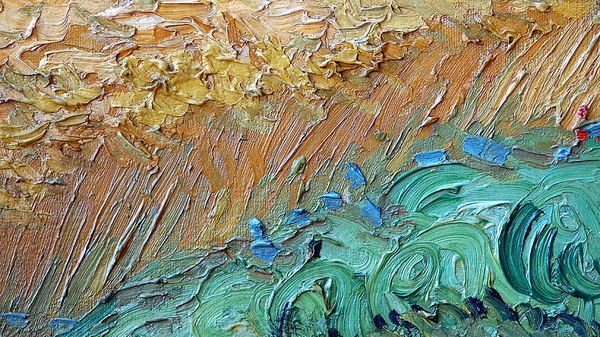 3840x2160 Vincent van Gogh, Weizenfeld mit, liebevoller Vincent HD-Hintergrundbild