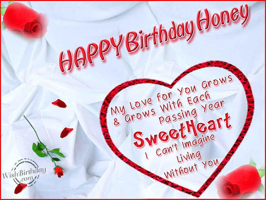 Happy Birtay for Husband, i love you sweetie HD wallpaper