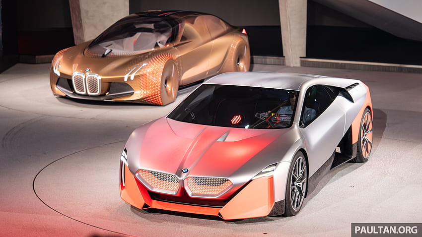 BMW acelera su hoja de ruta de electromovilidad en dos años, 2019 bmw vision m next sports car fondo de pantalla