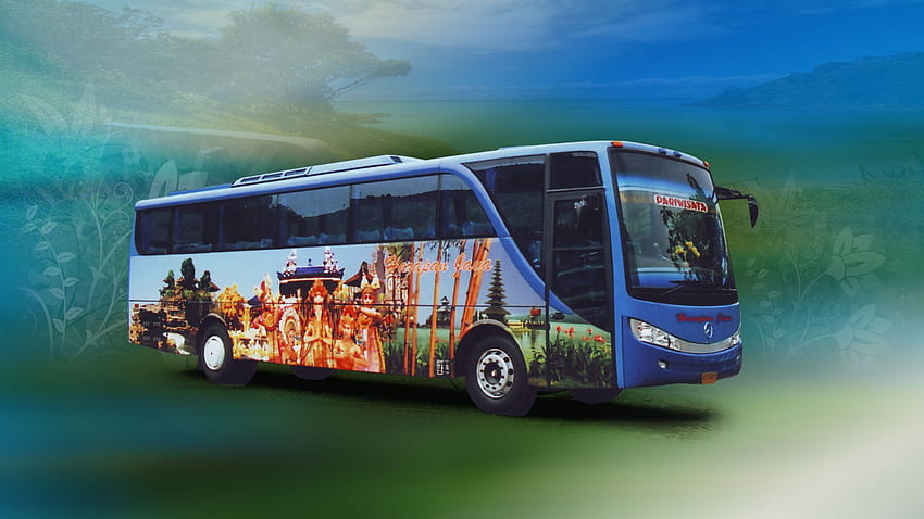 Пътуване, туристически автобус HD тапет
