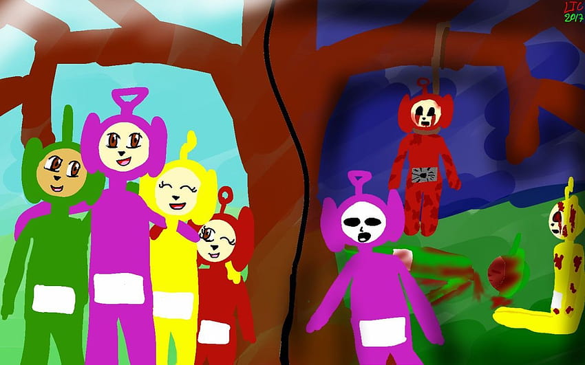 When Slender meets kids' TV, you get the abomination Slendytubbies