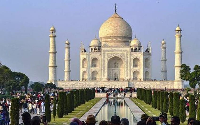 Le entrate del Taj Mahal sono aumentate di 4 volte in 5 anni, film taj mahal tamil Sfondo HD