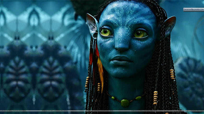 Neytiri Sad Face in Movie Avatar, avatar movie computer HD wallpaper
