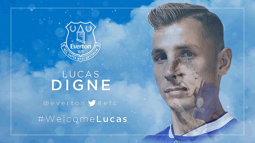 Everton announce Lucas Digne: soccer HD wallpaper