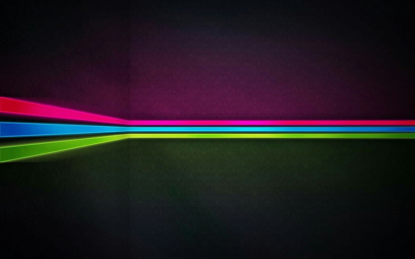 Basit Neon, estetik neon yatay HD duvar kağıdı
