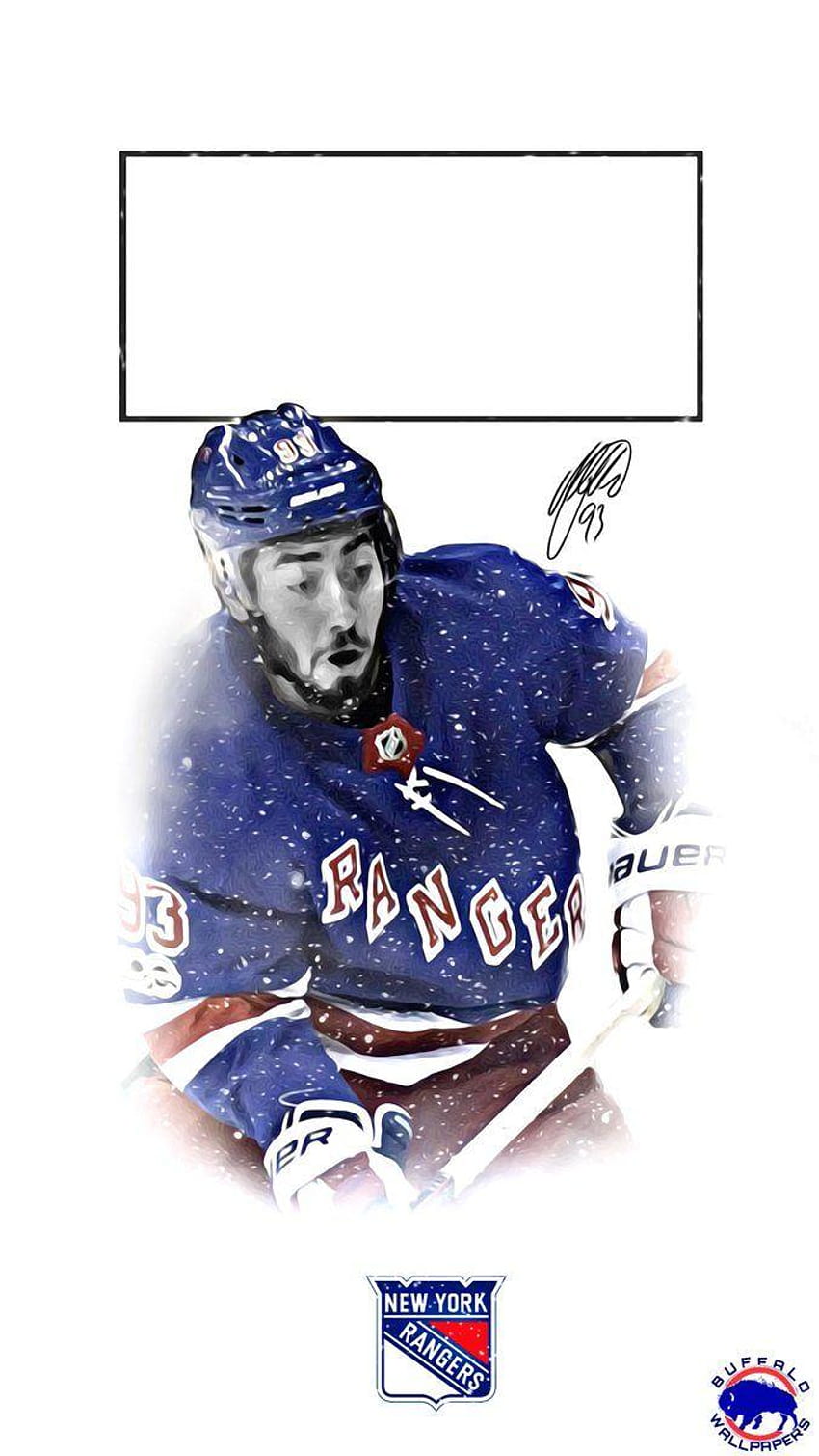 New York Rangers (NHL) iPhone X/XS/XR Lock Screen Wallpaper