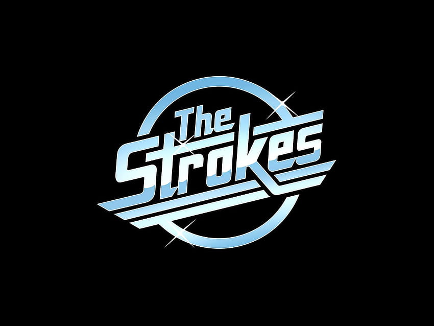 Логото на The Strokes Band, логото на HD тапет