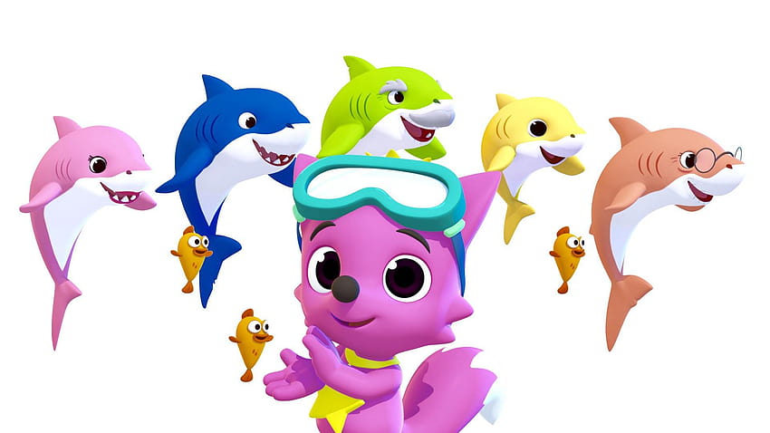 9 Baby Shark Pinkfong HD тапет