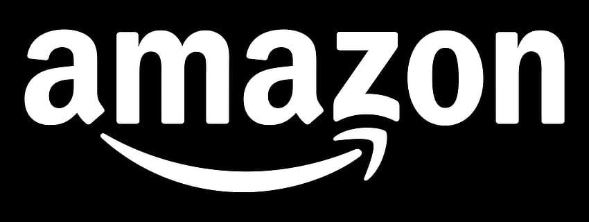 Amazon Logosu Beyaz HD duvar kağıdı