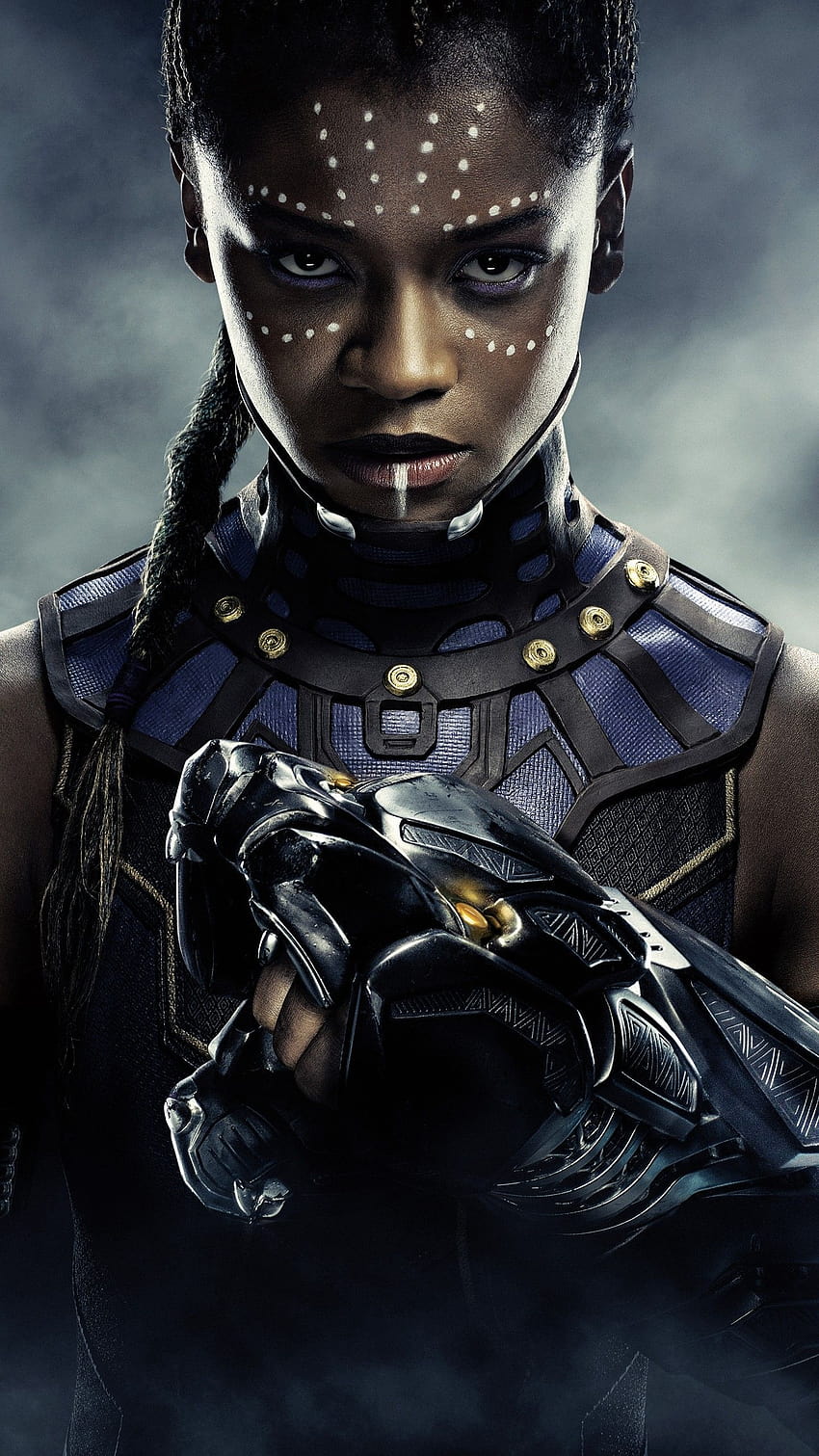 Shuri Black Panther, женска черна пантера HD тапет за телефон