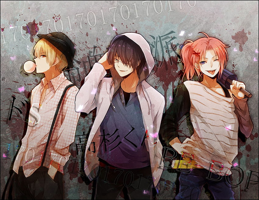 Anime Trio HD wallpaper