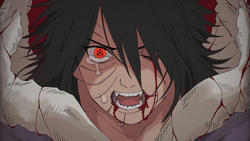 Naruto Crying Blood HD wallpaper