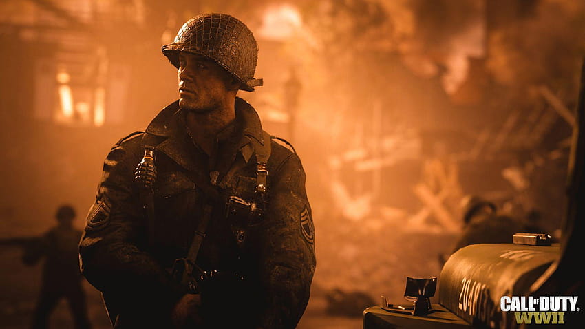 Call of Duty: WWII otrzymuje pierwsze zrzuty ekranu przedstawiające jego surowe, Call of Duty WWII Tapeta HD