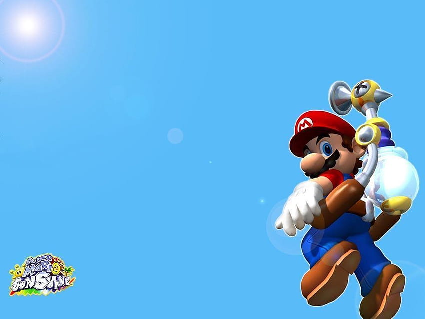 Super Mario sunshine gamecube retro HD phone wallpaper  Peakpx