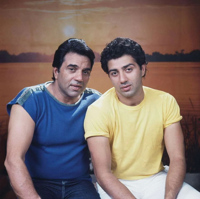 Dharmendra and Sunny Deol HD wallpaper